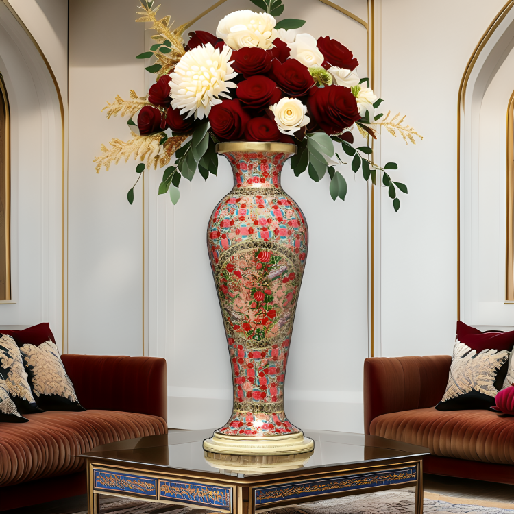 Handmade eco-friendly ceramic vase