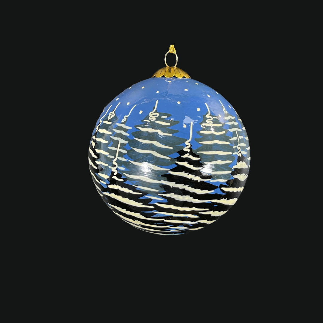 Winter Fris Christmas Bauble for Christmas tree decorations
