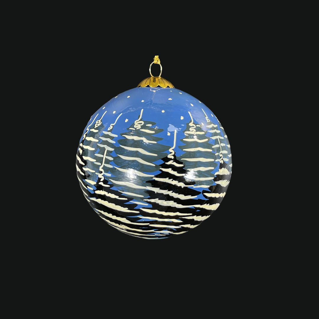 Winter Fris christmas bauble