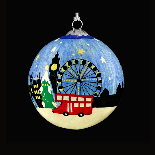 London Christmas Bauble for Christmas tree decorations