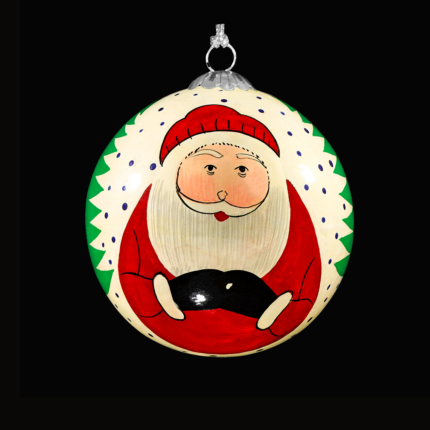 Santa Christmas Bauble for Christmas tree decorations