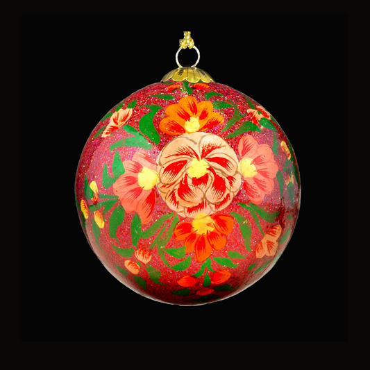Alizeh Red Christmas Bauble for Christmas tree decorations