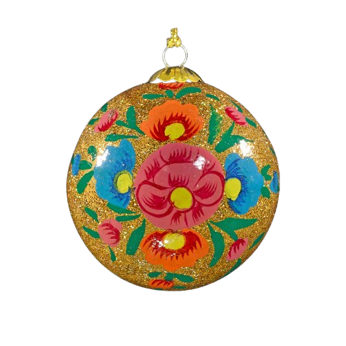 Alizeh Gold Christmas Bauble