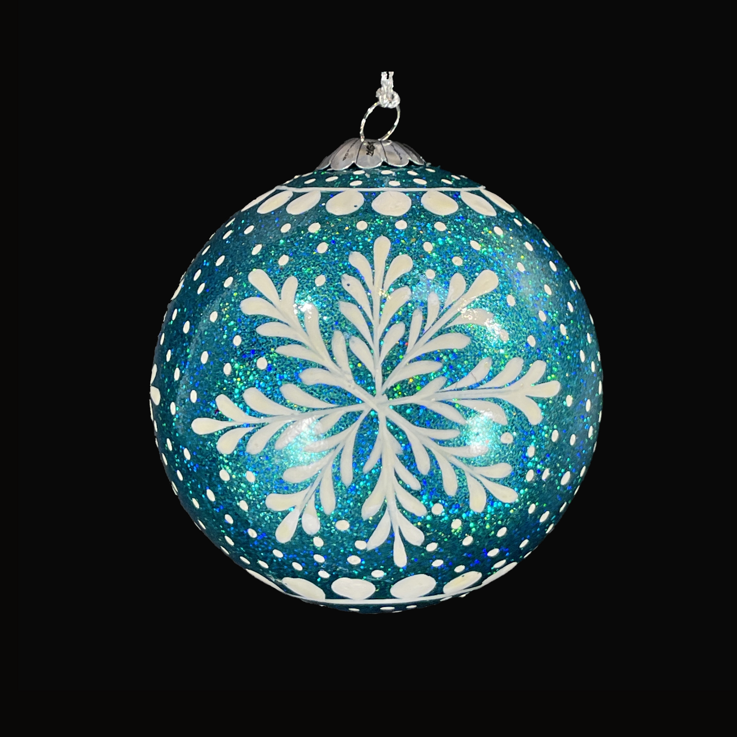 Frozen Turquoise-Christmas tree decor