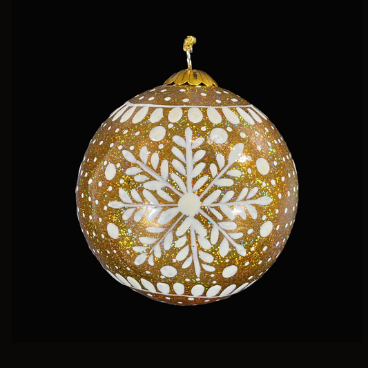frozen bauble christmas decoration