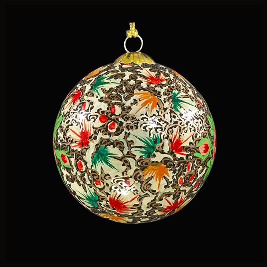 Colourful Leaves -Christmas bauble for Christmas tree decorations