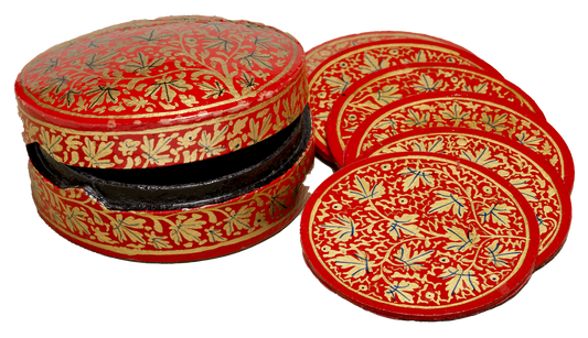 CIRCULAR COASTER SET 5'' FOR HOME DECOR