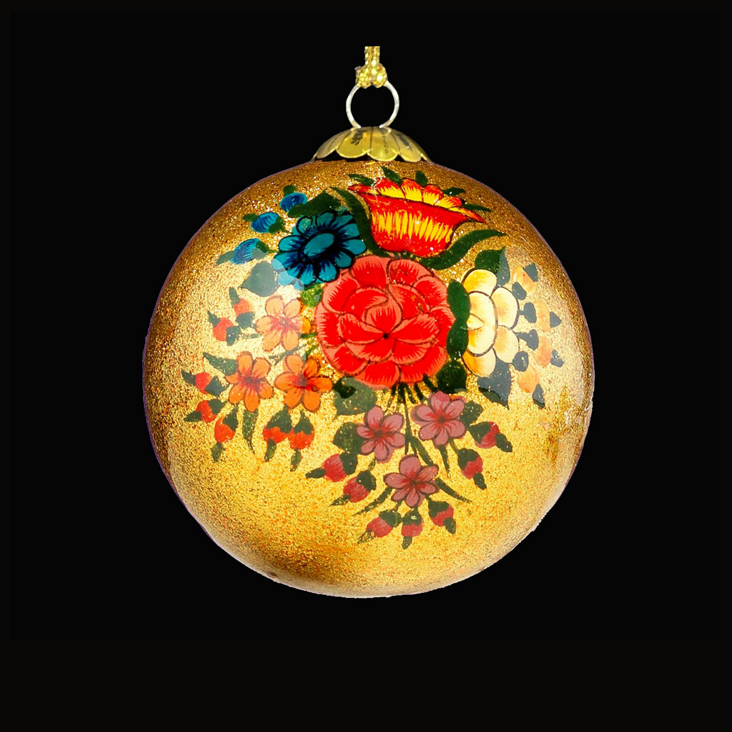 Golden Christmas Bauble for Christmas tree decorations
