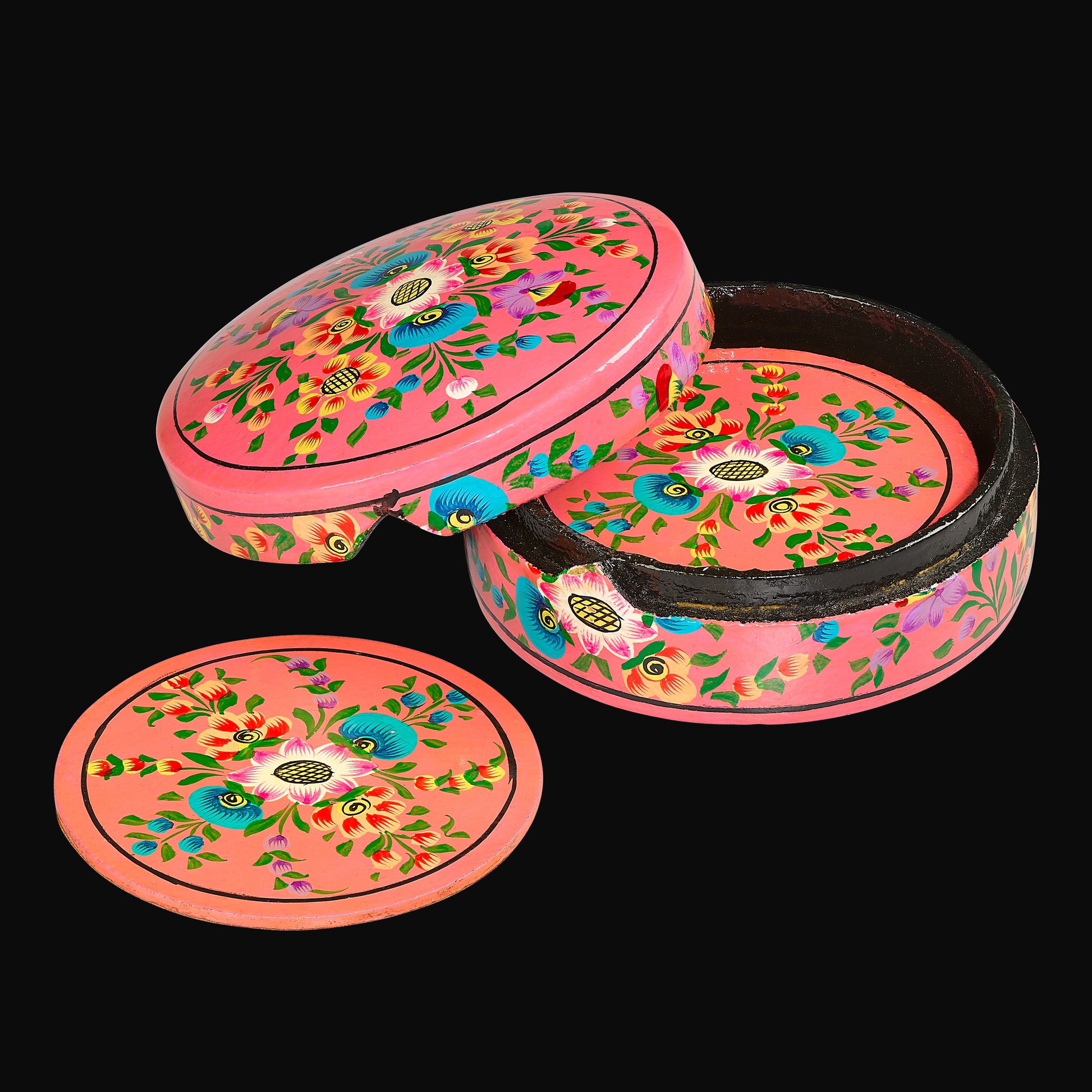 Assorted Round Coaster Set – A Fun Home Decor Accent