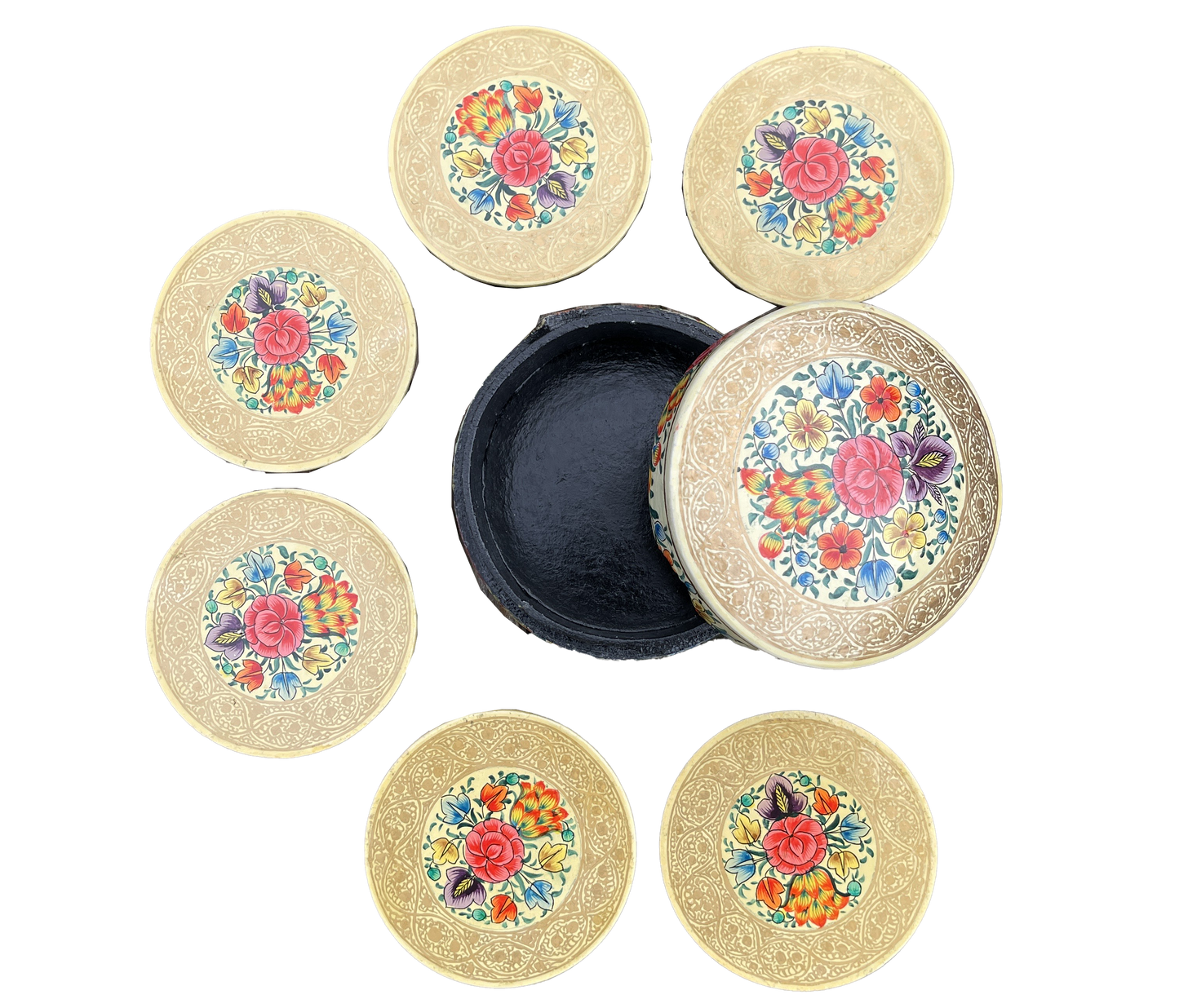 Assorted Craft Coaster Sets - Set of 6