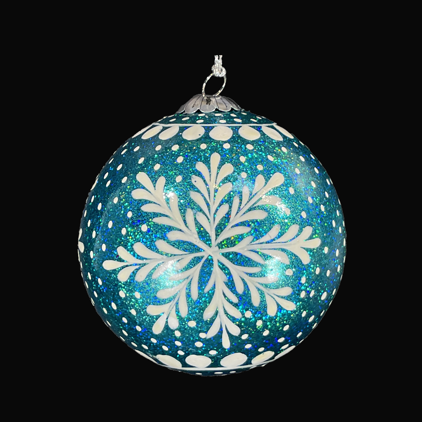 Frozen Turquoise-Christmas tree decor