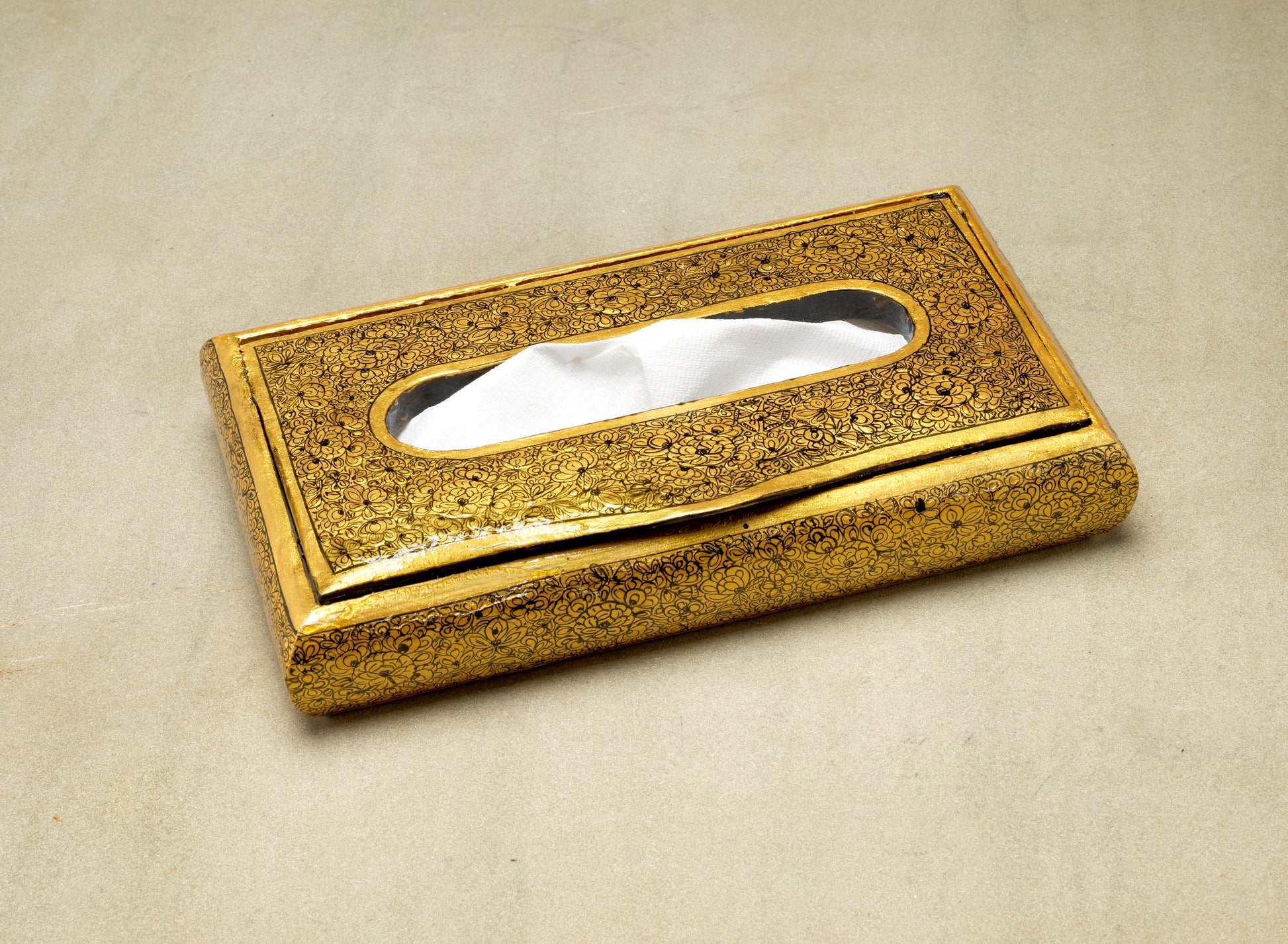 Handmade Paper Mache Tissue Box – Home Decor Accent
