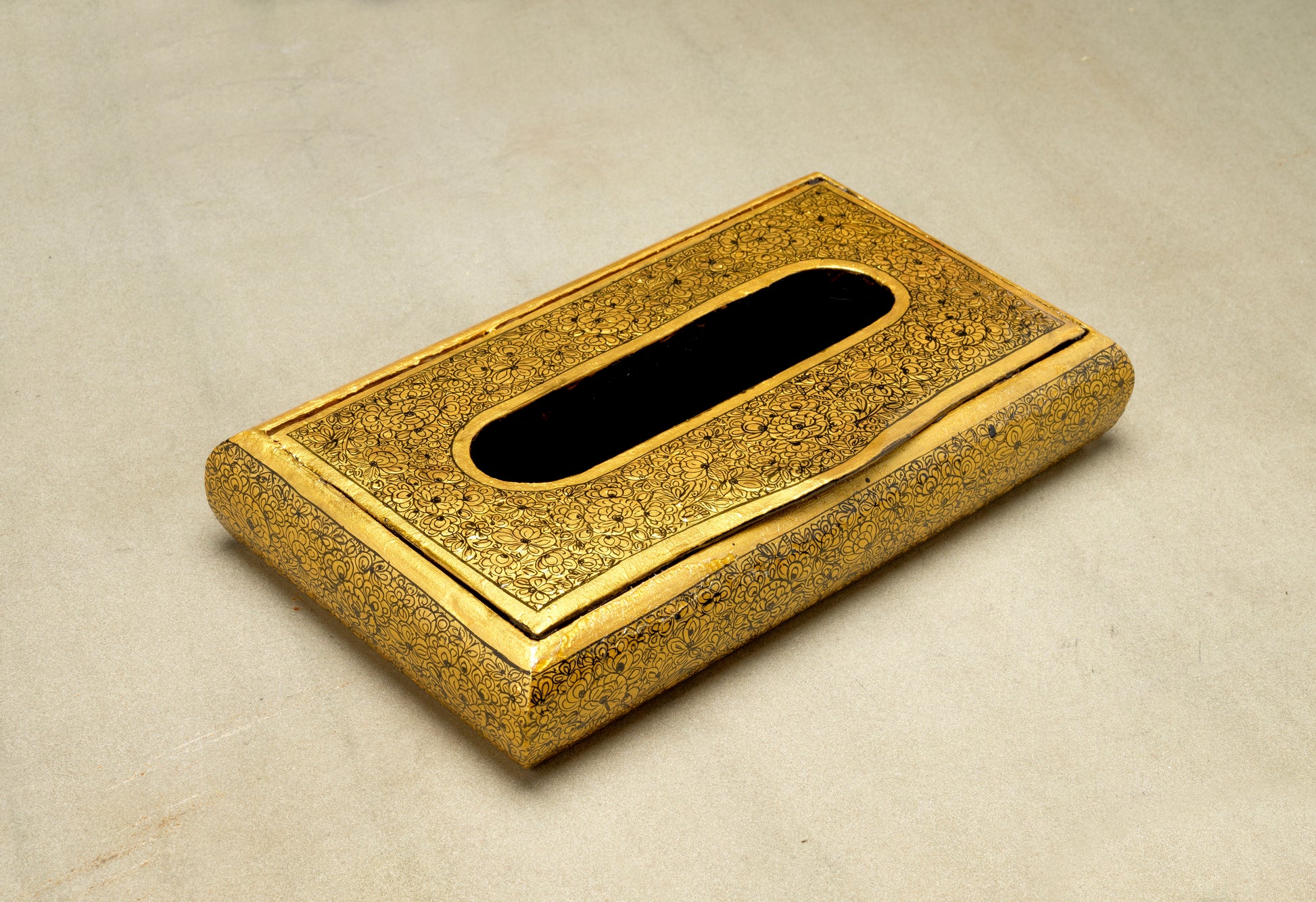 Handmade Paper Mache Tissue Box – Home Decor Accent