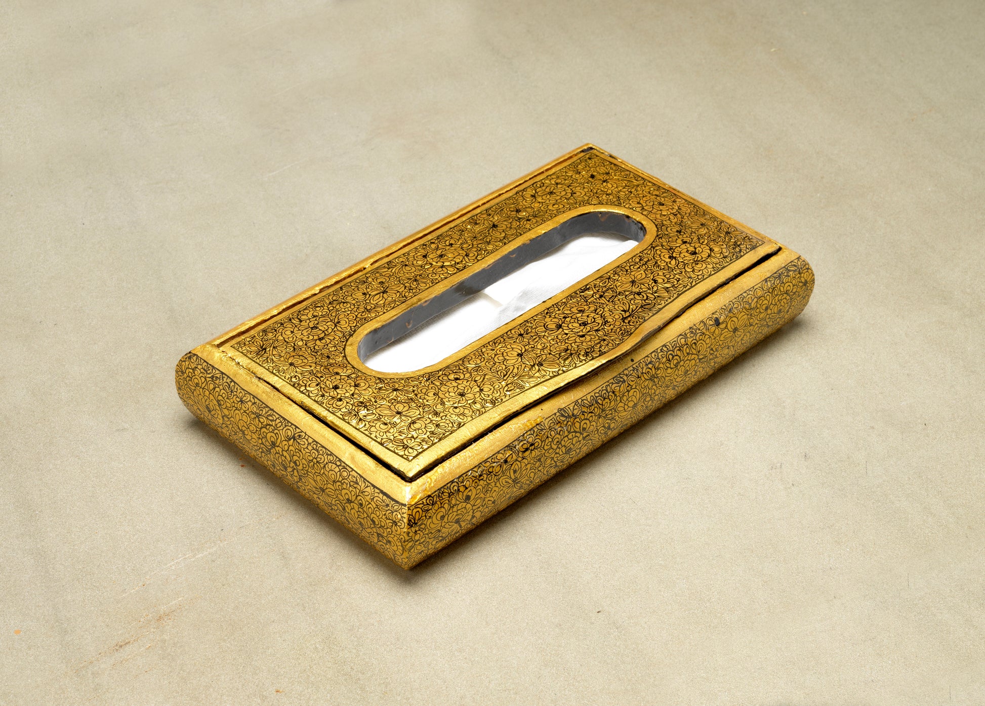 Handmade Paper Mache Tissue Box – Home Decor Accent