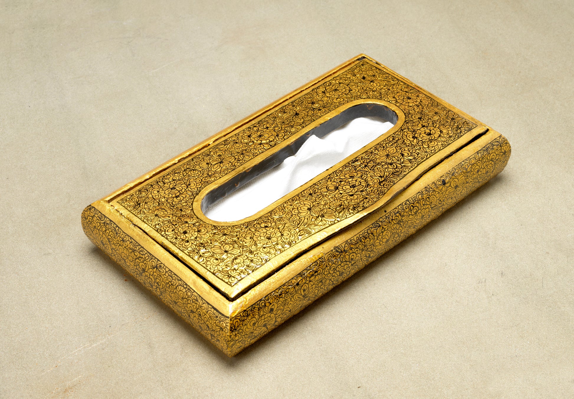 Handmade Paper Mache Tissue Box – Home Decor Accent