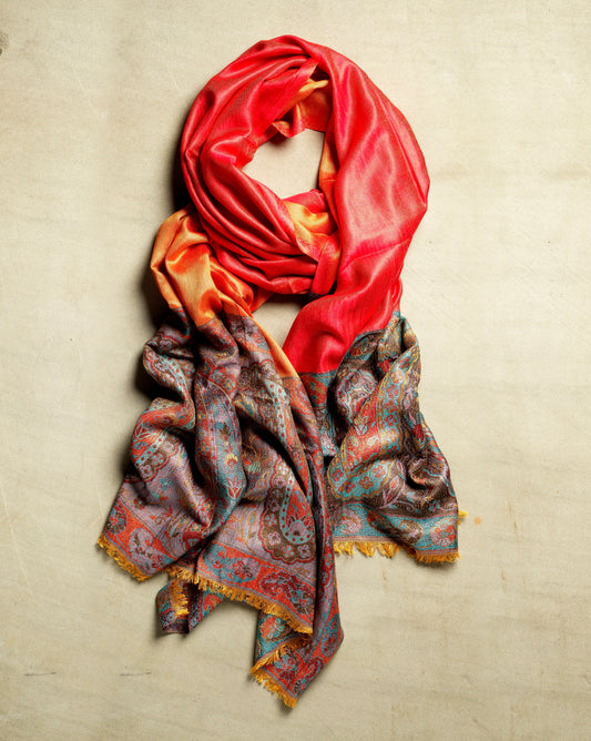 Hancrafted Cashmere Pashmina Scarf