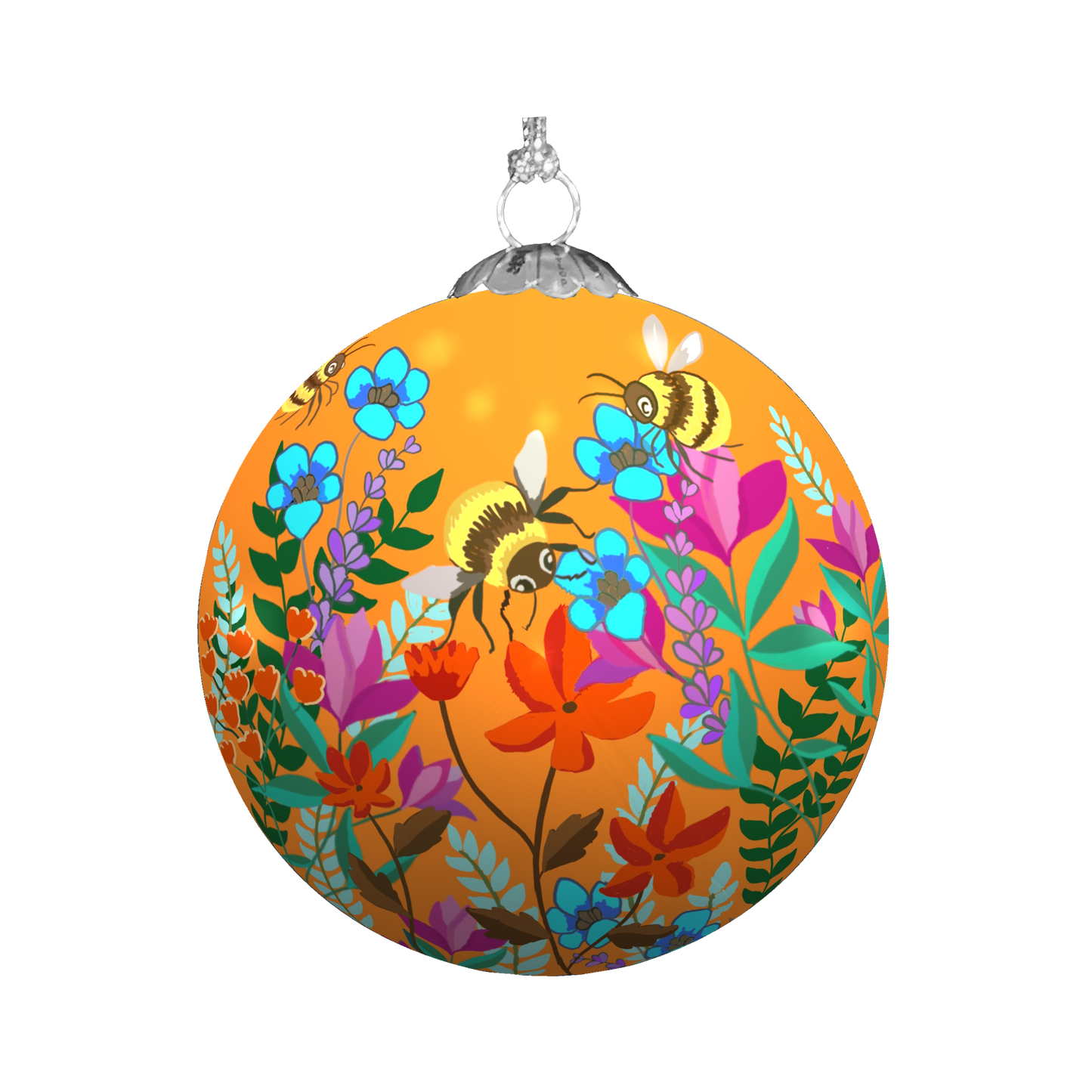 Orange Bee Garden