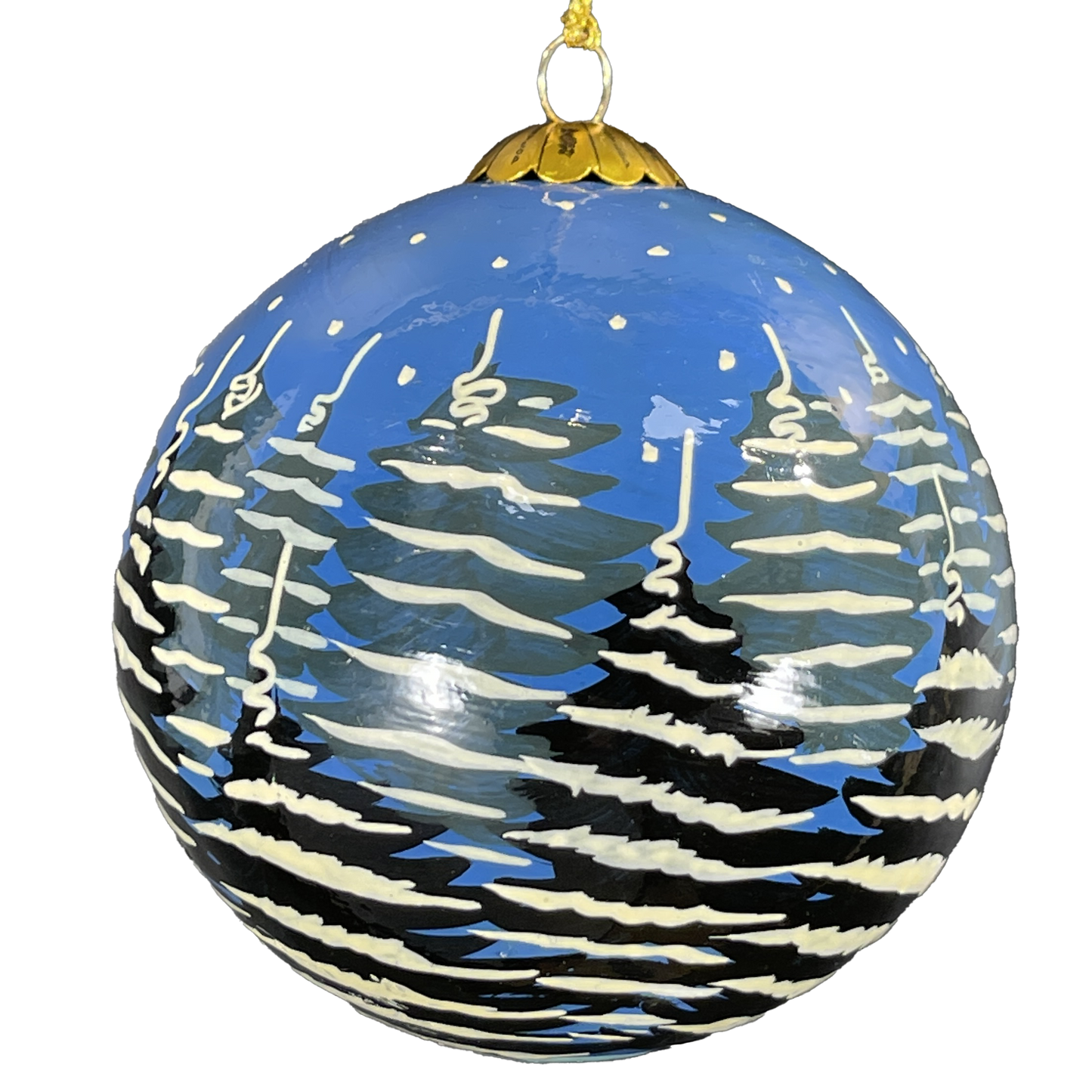 Winter Fris Christmas Bauble for Christmas tree decorations