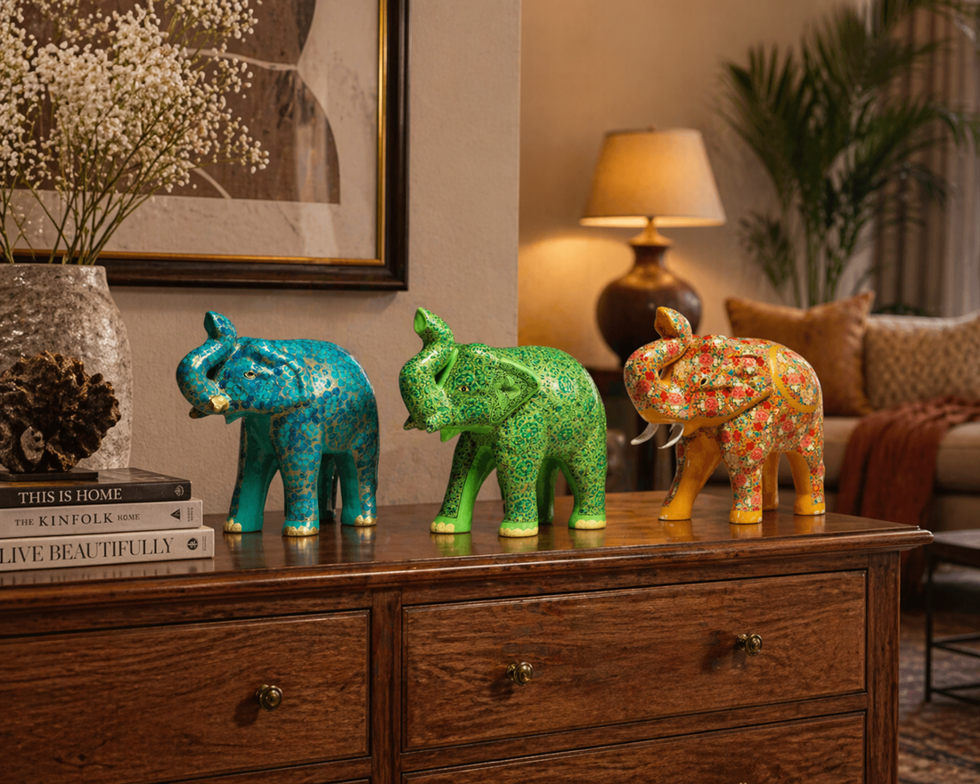 Not Just Décor: How to Style a Home That Tells a Story with Elephant Pieces