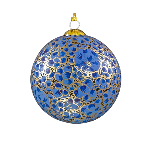 Enchanted Blue Christmas Bauble for christmas tree decoration