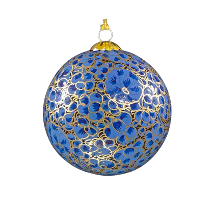 Enchanted Blue Christmas Bauble for christmas tree decoration