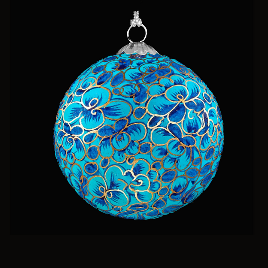 Enchanted Sea Blue Christmas Bauble for Christmas tree decorations