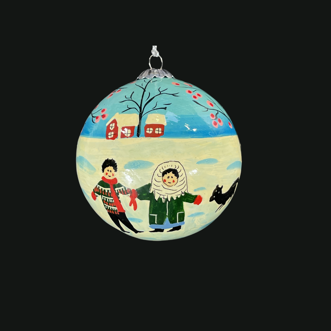 The Vintage Kids Christmas Bauble for Christmas tree decorations