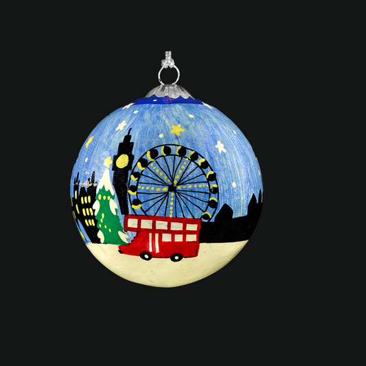 London Christmas Bauble for Christmas tree decorations