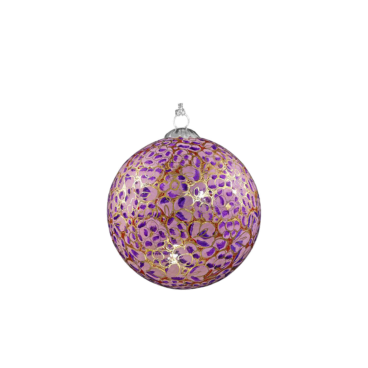 Purple Christmas Bauble for Christmas tree decorations