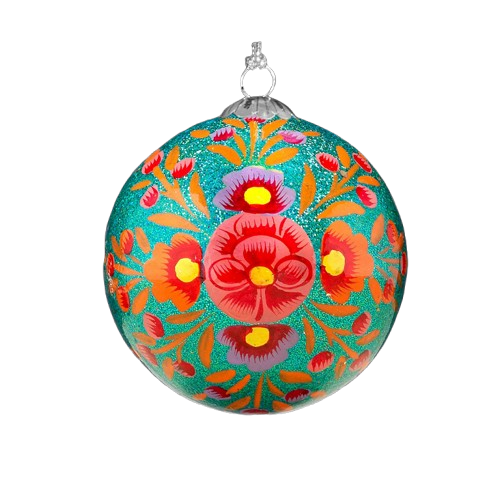 Alizeh Turquoise Christmas Bauble