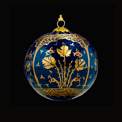 Navy Blue Christmas Baubles