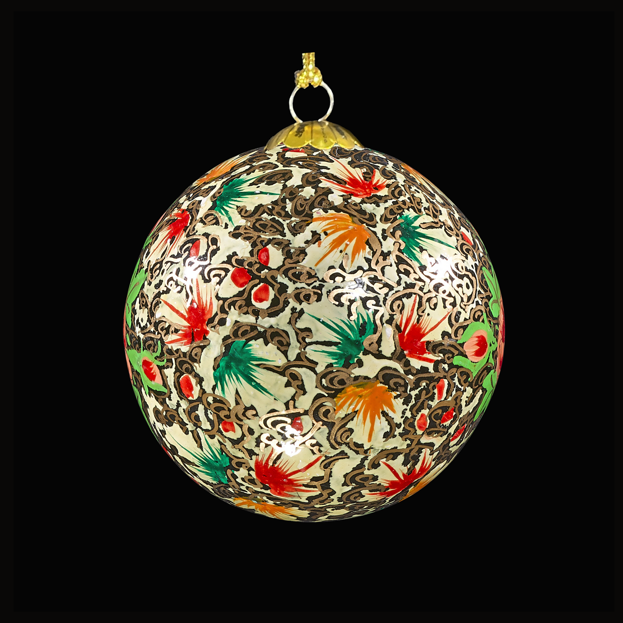 Colourful Leaves -Christmas bauble for Christmas tree decorations