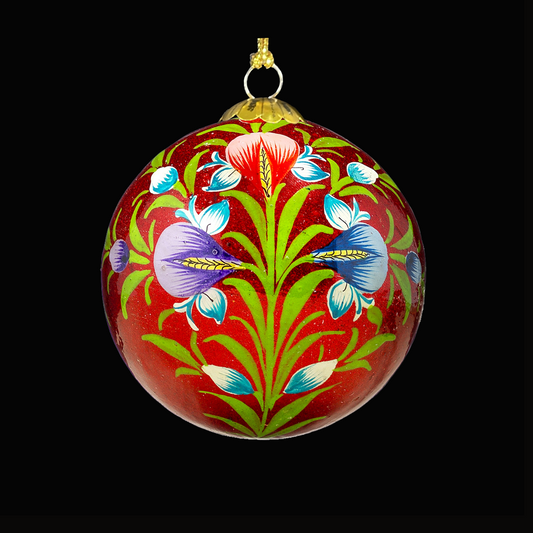 tulips red Christmas Bauble for Christmas Tree Decorations