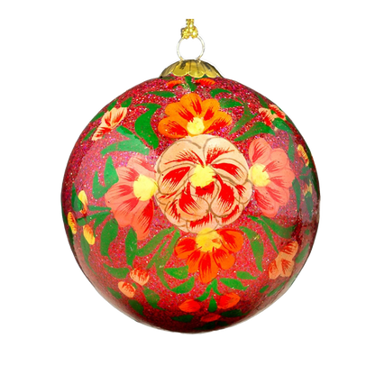 Alizeh Red Christmas Bauble for Christmas tree decorations