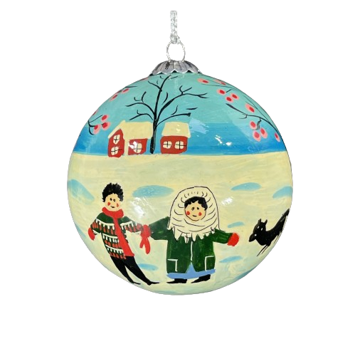 The Vintage Kids christmas bauble for christmas tree decoration