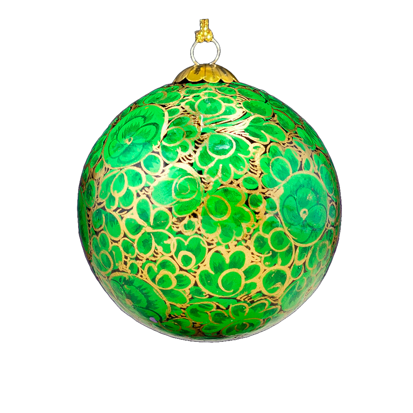 Enchanted Green- christmas bauble for christmas tree decoration