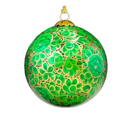 Enchanted Green- christmas bauble for christmas tree decoration