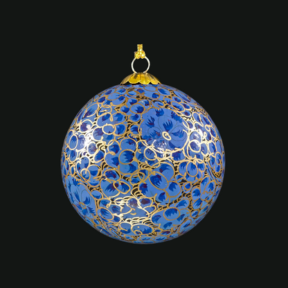 Enchanted Blue christmas bauble for christmas tree decorations