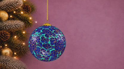 Enchanted Royal Blue - Christmas Bauble