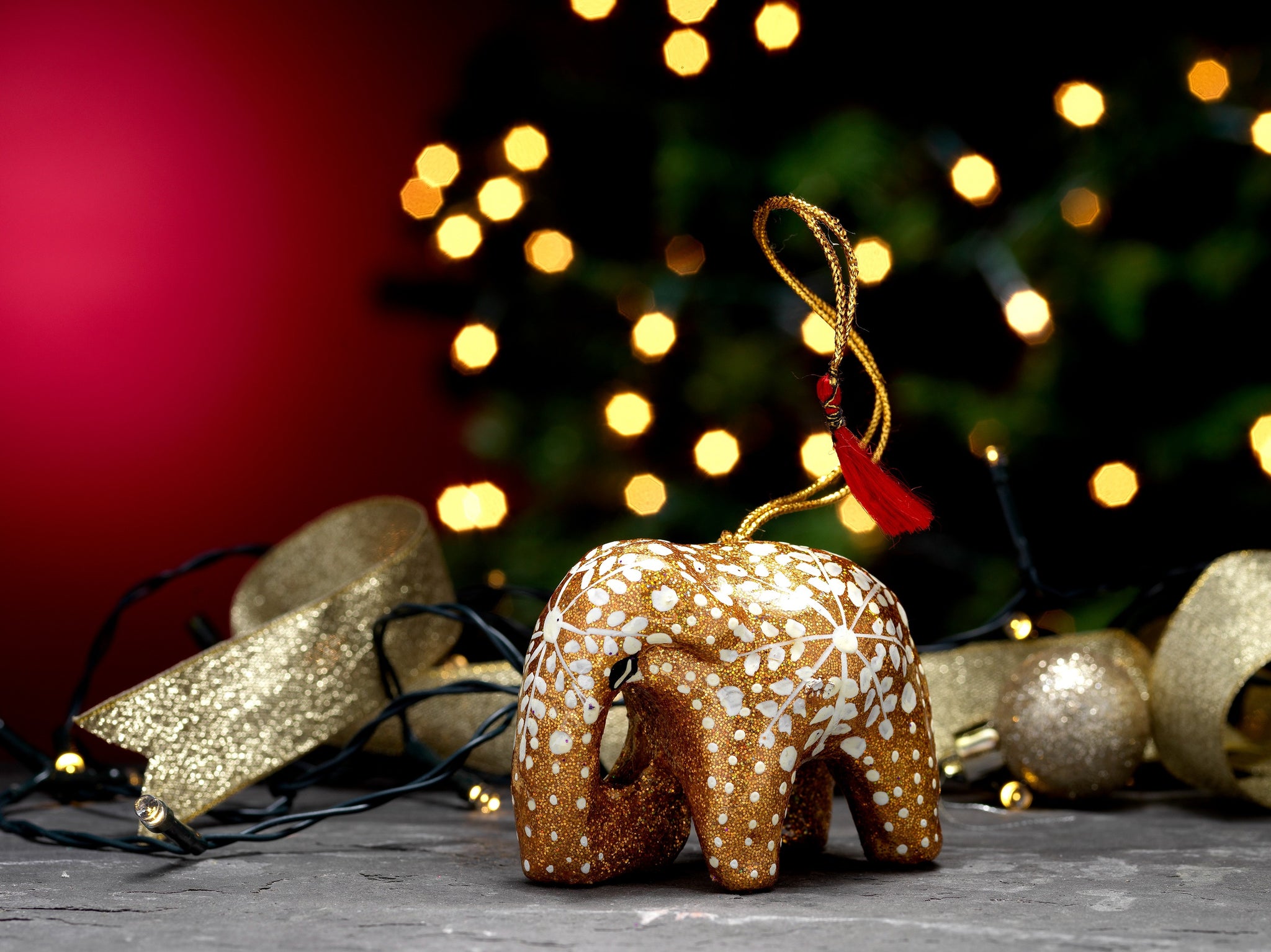 HANGING ELEPHANTS Christmas Home Decor 3D- Frozen