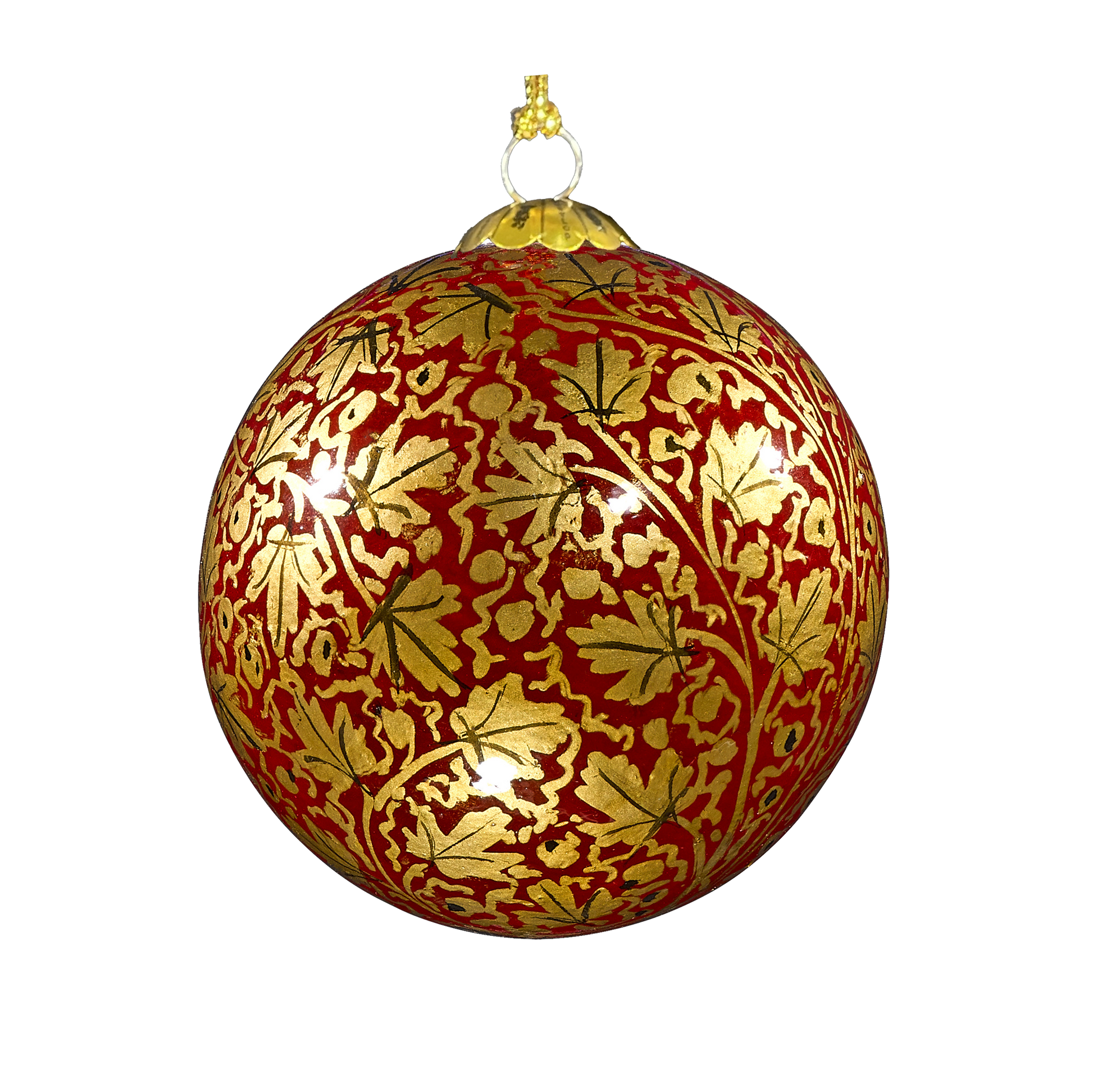 Golden Christmas Bauble for Christmas tree decorations