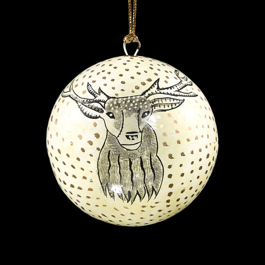 Christmas Stag-Christmas bauble for christmas tree decoraton
