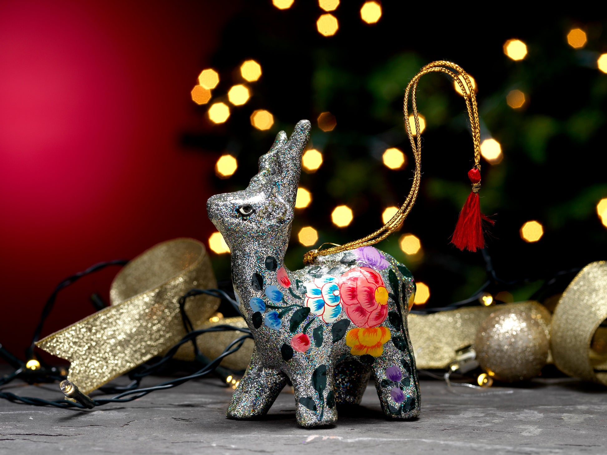  Silver Ornaments